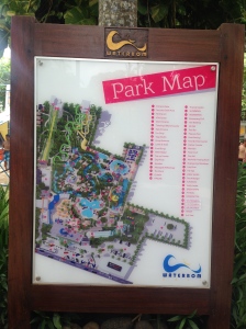 Waterbom Park map